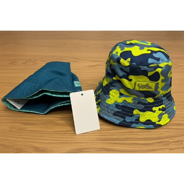 UV SKINZ REVERSIBLE BUCKET HAT KIDS 2 PCS (NEW, NO BOX)