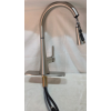 Image 1 : PULL-DOWN KITCHEN SINK FAUCET WITH THREE-FUNCTION SPRAYHEAD (USED)