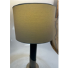 Image 2 : NATURAL BLACK TABLE LAMP (USED)