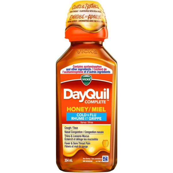 VICKS DAYQUIL COMPLETE COLD AND FLU MEDICINE -N, E: 2028