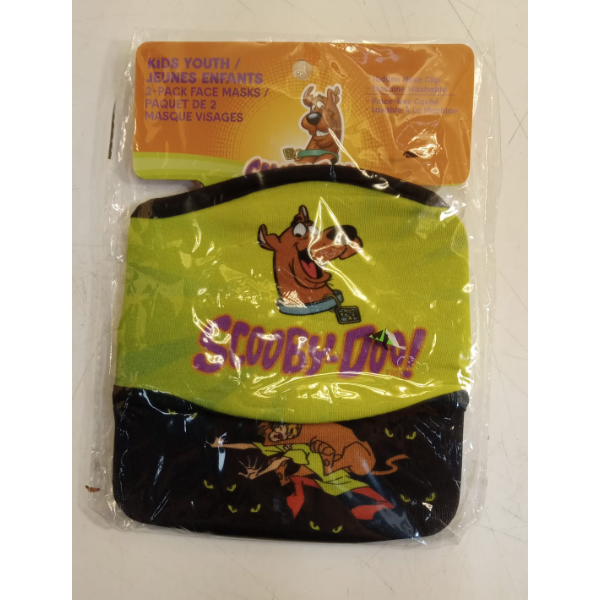 KIDS YOUTH 2 PACK FACE MASK (NEW)