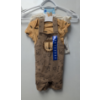 Image 2 :  BABY BOY OR GIRL 3 PIECE PEKKLE OVERALL SET -N