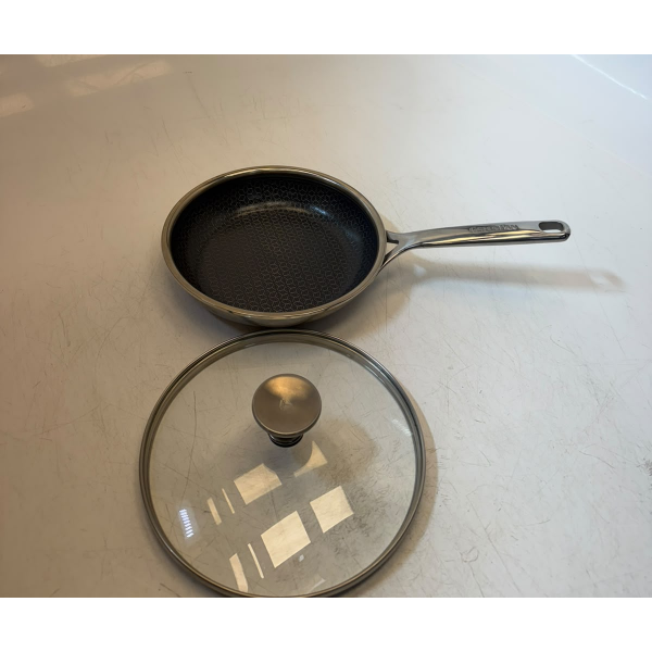 GREENPAN HYBRID NONSTICK STAINLESS STEEL FRYING PAN WITH LID -U
