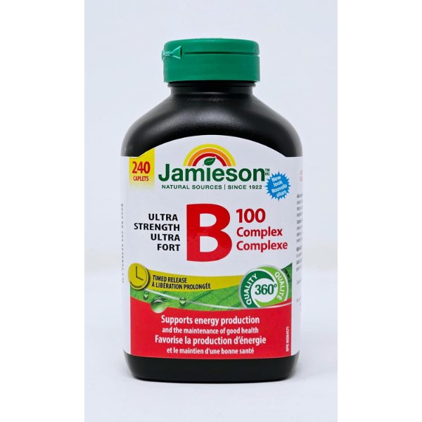 JAMIESON ULTRA STRENGTH B100 COMPLEX