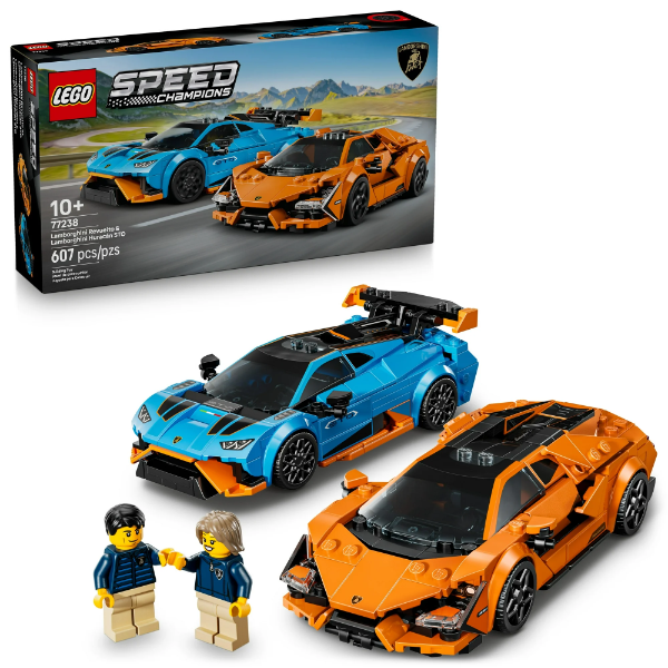 LEGO SPEED CHAMPIONS LAMBORGHINI REVUELTO & HURACÁN STO CAR TOYS -N