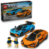 Image 1 : LEGO SPEED CHAMPIONS LAMBORGHINI REVUELTO & HURACÁN STO CAR TOYS -N