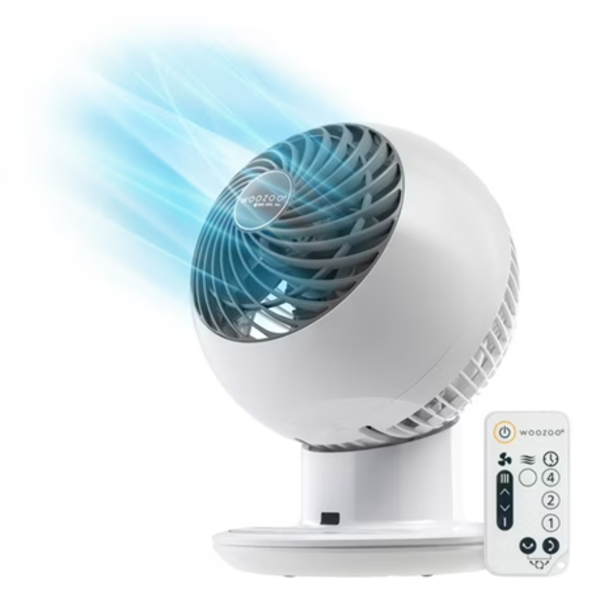 IRIS WOOZOO GLOBE MULTI-DIRECTIONAL 5-SPEED OSCILLATING FAN [2024 MODEL] PCF-SC15T-CT