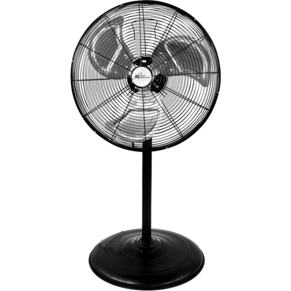 ROYAL SOVEREIGN PEDESTAL FAN, BLACK -SU