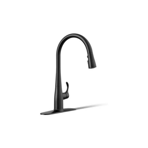 KOHLER SIMPLICE HIGH-ARCH SINGLE-HOLE OR THREE-HOLE (SLIGHTLY USED, MISSING PARTS)