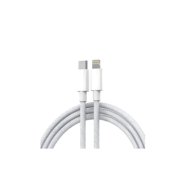 USB-C TO LIGHTNING CABLE FOR FAST CHARGING & DATA TRANSFER (USED, NO BOX)