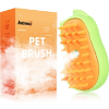 Image 1 : ANOWBO PET BRUSH FOR SHEDDING RECHARGEABLE STEAMY CAT BRUSH SELF CLEANING 3IN1 -N