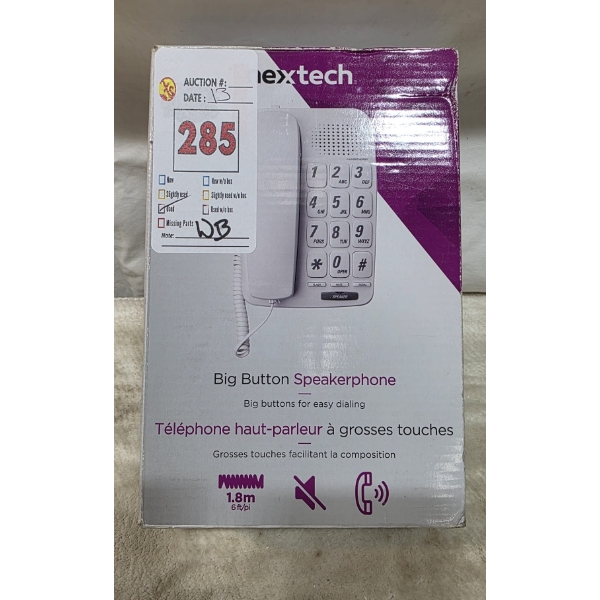 NEXXTECH BIG BUTTON SPEAKERPHONE (USED)