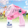 Image 1 : BUBBLE GUN FOR KIDS - PISALE SPACE BUBBLE MACHINE WITH LIGHTS