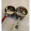 Image 2 : VERKA 2-PC STAINLESS STEEL SAUCE PAN -UNB