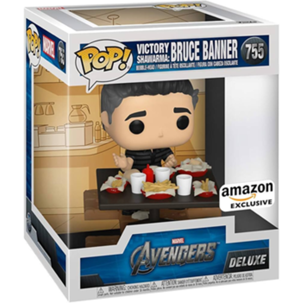 FUNKO POP! DELUXE: MARVEL - BRUCE BANNER SHAWARMA AMAZON EXCLUSIVE