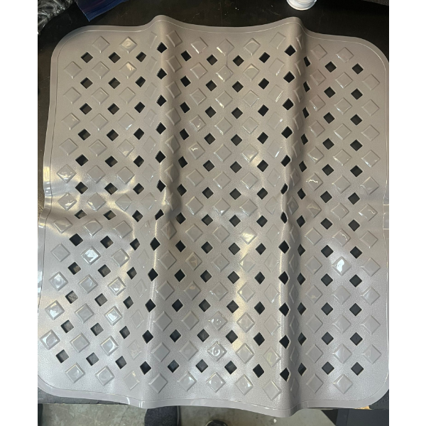 SHOWER MAT NON SLIP ANTI MOLD, MACHINE WASHABLE, SHOWER MATS FOR INSIDE SHOWER MILDEW RESISTANT

