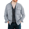 Image 1 : RUNCATI MENS BUTTON DOWN SHIRT JACKET CASUAL