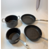 Image 1 : KIRKLAND SIGNATURE 4-PIECE HARD-ANODIZED NON-STICK COOKWARE -U