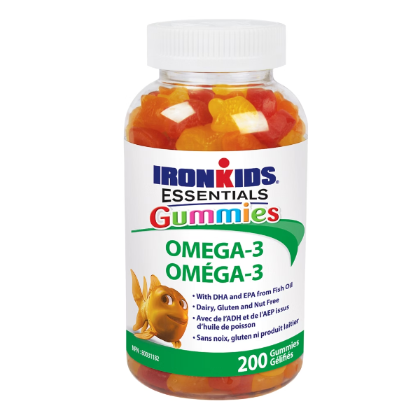 IRONKIDS ESSENTIAL OMEGA-3 GUMMIES 200 GUMMIES