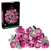 Image 1 : LEGO BOTANICALS BOUQUET OF PINK ROSES ARTIFICIAL FLOWERS BUILDING BLOCKS FOR ADULTS AGES 18+ -MP