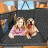 Image 1 : BACK SEAT EXTENDER FOR PETS, DOGS/CATS, LARGE SPACE FOR CAR & SUV