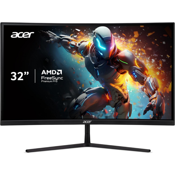 ACER EI322QUR PBMIIPPX 31.5" 1500R CURVED WQHD 2560 X 1440 GAMING MONITOR 