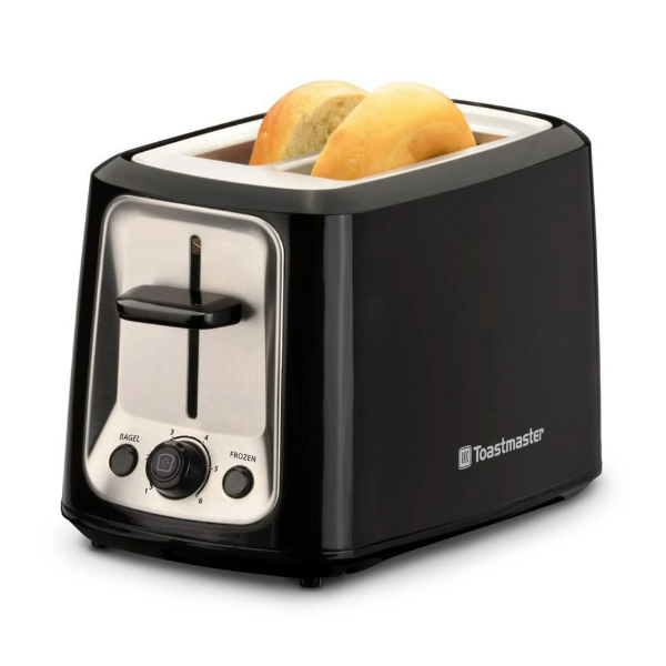 TOASTMASTER 2 SLICE TOASTER - BLACK, 2 SLICE TOASTER