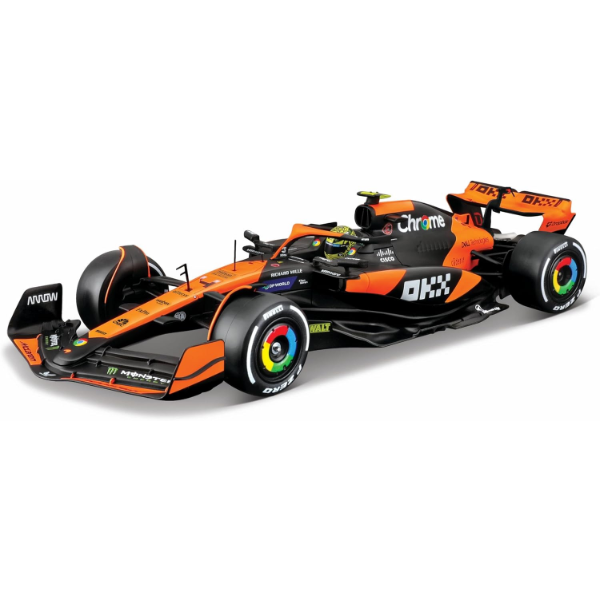 1/10 MAISTO 2024 FORMULA 1 MCLAREN #4 LANDO NORRIS REMOTE CONTROL CAR -MP