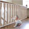 Image 1 : BANISTER GUARD 10 FT L X 3 FT H, DECK SAFETY NET FOR BABY PROOFING, BALCONY MESH NETTING