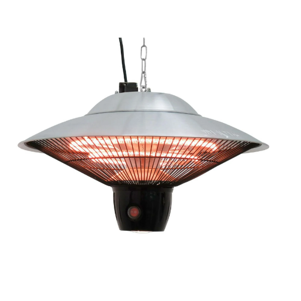 WESTINGHOUSE WES31-1544 INDOOR/OUTDOOR HANGING ELECTRIC INFRARED HEATER WITH LED LIGHT (NEW)