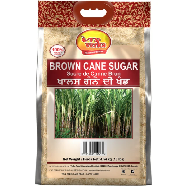 VERKA BROWN CANE SUGAR 6.80 KG (SLIGHTLY USED)