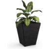 Image 1 : TALL PLANTER - BLACK -N