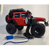 Image 2 : MAISTO TECH RC JEEP WRANGLER RUBICON RED (USED, NO BOX)
