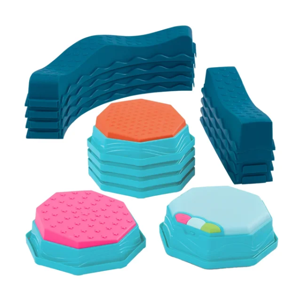 MUSICAL WAVY BALANCING BEAMS SENSORY BALANCE EQUIPMENT FOR KIDS (SLIGHTLY USED)