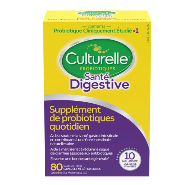 CULTURELLE DIGESTIVE DAILY PROBIOTIC 80 CAPSULES