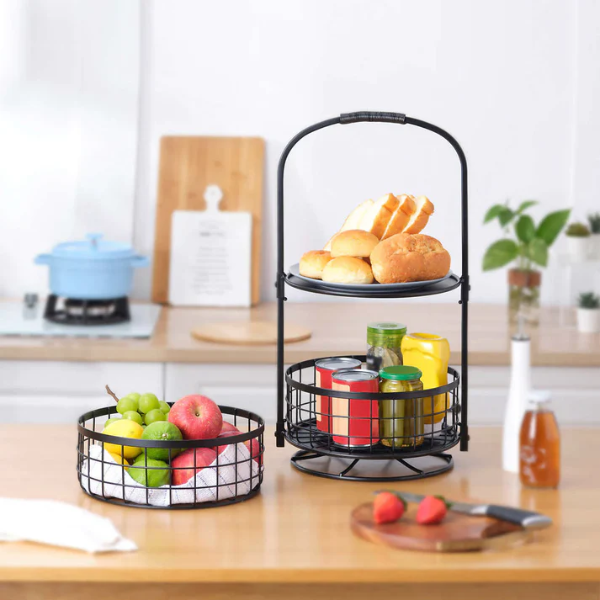 EDIFICE - 2 TIER ROTATING BASKET -MP