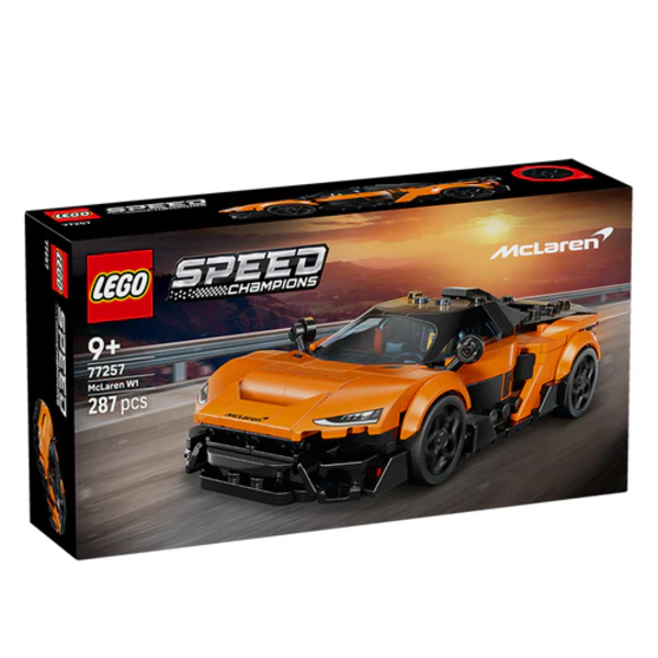 LEGO SPEED CHAMPIONS 77257 MCLAREN W1 287 PIECES BUILDING BLOCKS -U