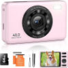 Image 1 : DIGITAL CAMERA 64GB CARD AUTOFOCUS 2.7K 48MP KIDS CAMERA WITH 16X ZOOM