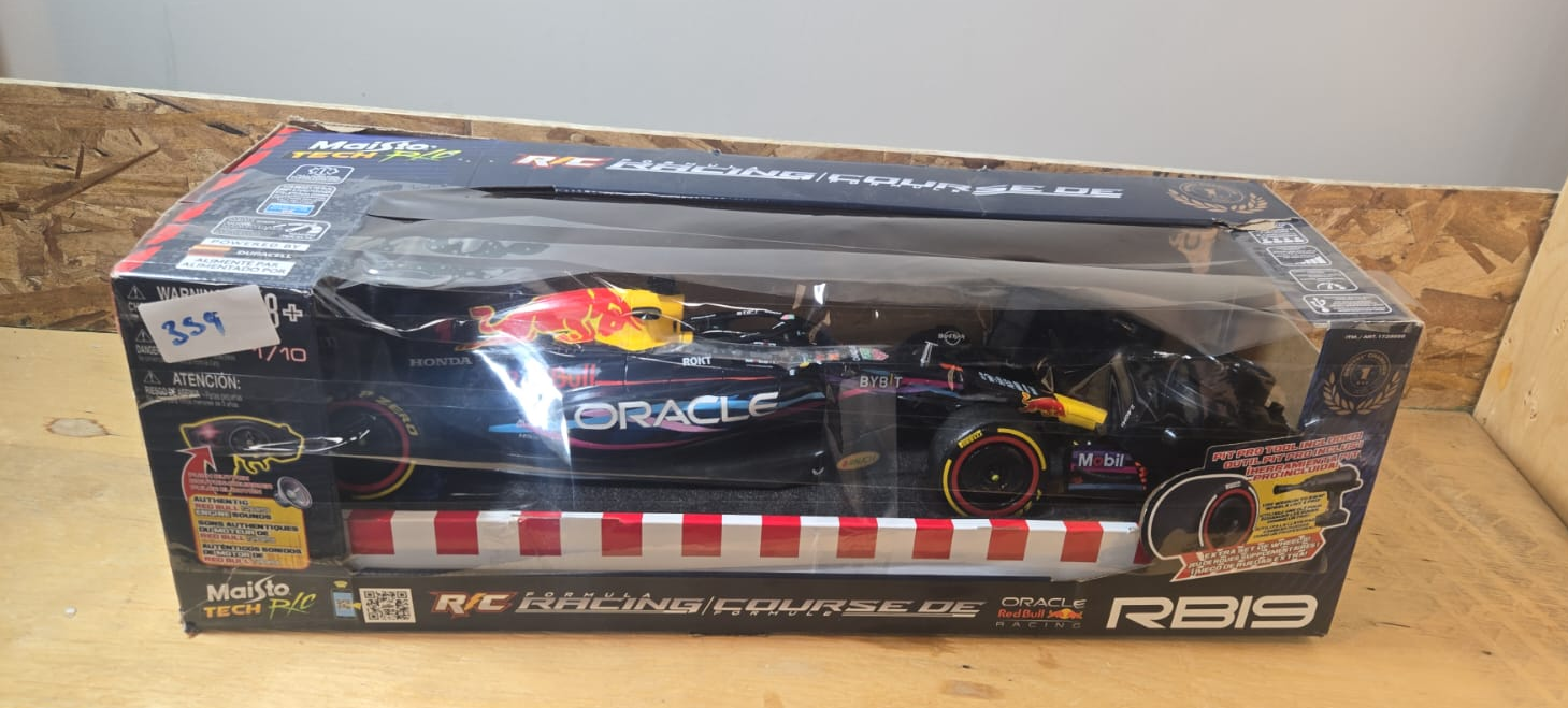 FORMULA RACING R/C - RED BULL MAX VERSTAPPEN (SLIGHTLY USED) - Kastner ...