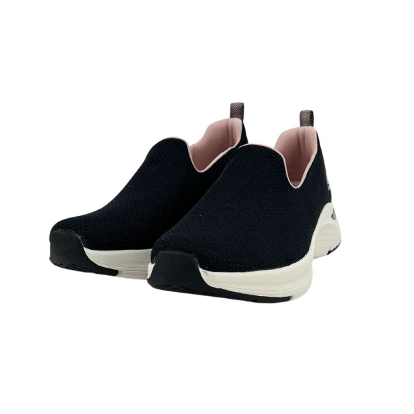 SKECHERS WOMEN’S BLACK & PINK SLIP ON SHOES SIZE 7 (SLIGHTLY USED, NO BOX)