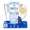 Image 1 : BRITA 48 OZ. SPACE SAVER WATER FILTER PITCHER, BPA FREE -SU
