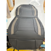 Image 3 : ALPENA GREY ULTIMATE UNIVERSAL FIT LUXURY SEAT COVER, 2-PACK -U