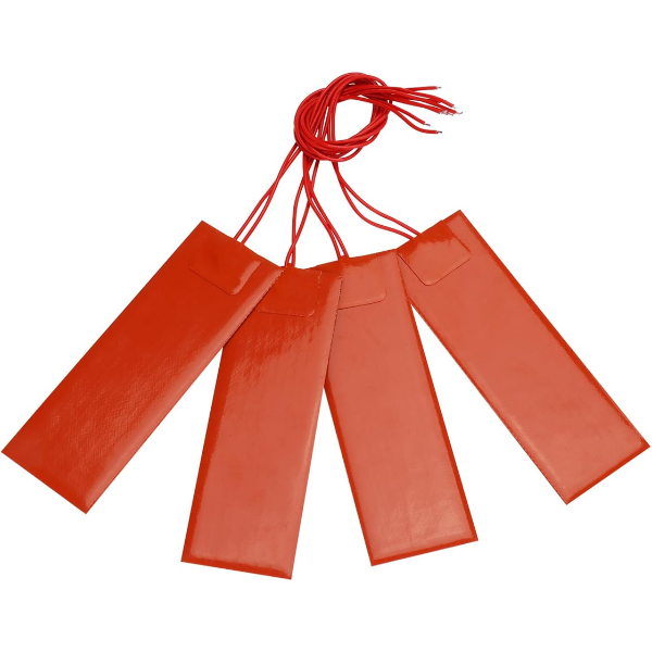 DERNORD 4PCS 12V 20W SILICONE HEATING PAD