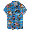 Image 1 : MUSHROOM HAWAIIAN SHIRTS FOR MEN - MUSHROOM STRIPE PATTERN