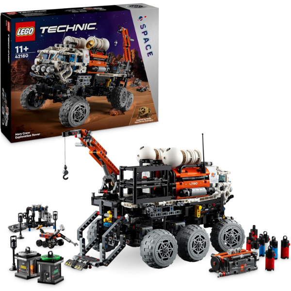LEGO TECHNIC MARS CREW EXPLORATION ROVER BUILDING SET (USED)