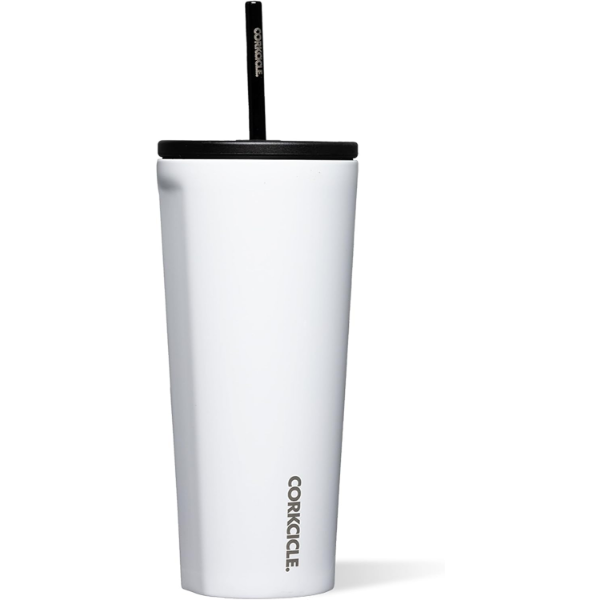 CORKCICLE COLD CUP INSULATED TUMBLER WITH STRAW -N