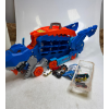 Image 2 : HOT WHEELS CITY TOY CAR TRACK SET, ULTIMATE T-REX TRANSPORTER -SU