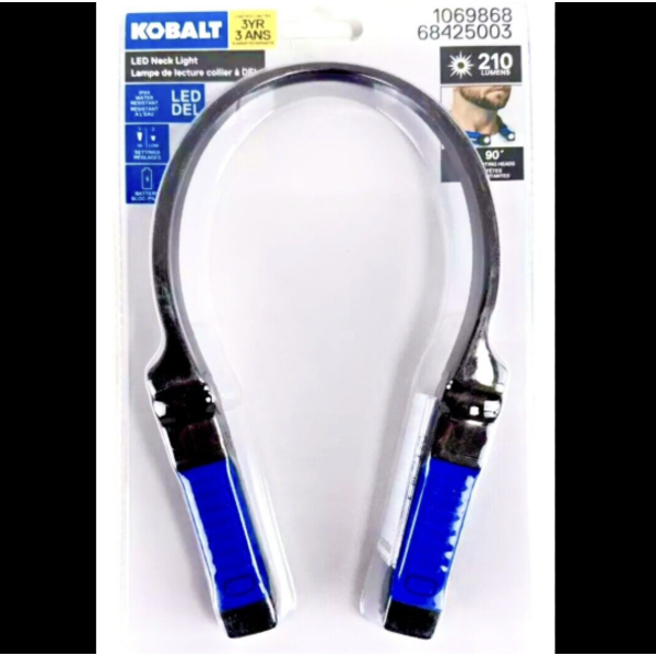 KOBALT RECHARGEABLE LED NECK LIGHT (BRAND NEW)