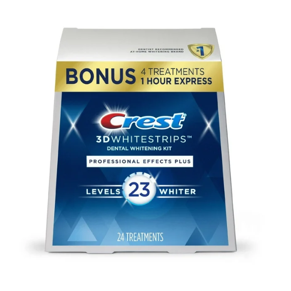 Crest 3D White strips Professional Effects Plus