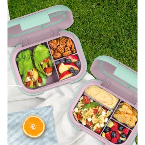 BENTGO CHILL LEAK-PROOF LUNCH BOX 2-PACK (MINT GREEN & PINK) -U
